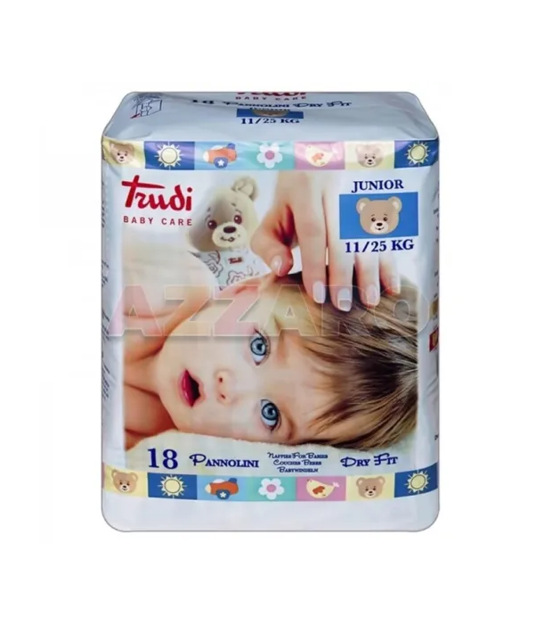 TRUDI NEW TG 5 JUNIOR 11-25KG 16PZ PANNOLINI SILC