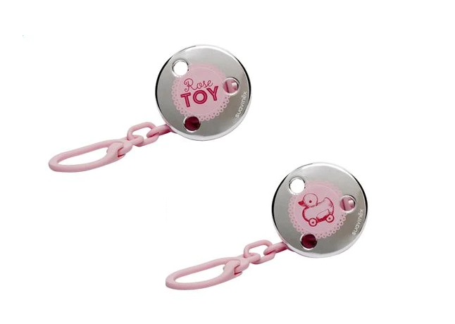 SUAVINEX CLIP GIOIELLO ROSA