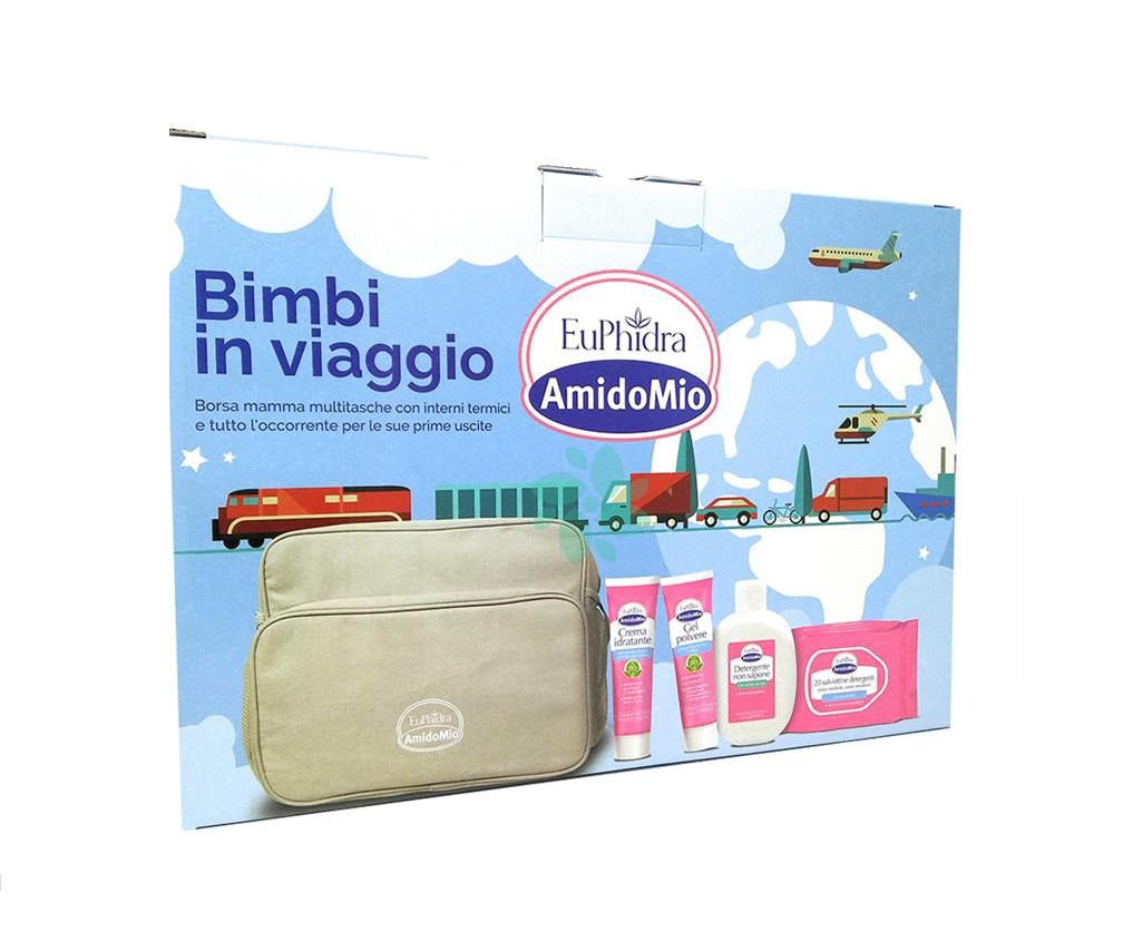EUPHIDRA AMIDOMIO BIMBI IN VIAGGIO BORSA(DET+SAL+CR.IDR+GEL