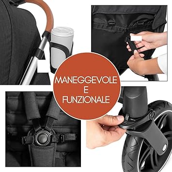 Uptown Melange Hauck Black