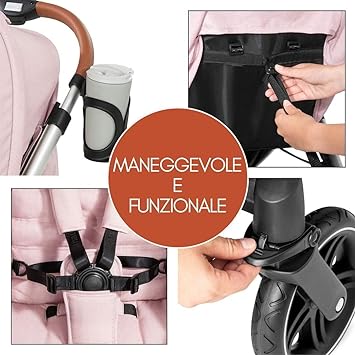 Uptown Melange Hauck Rose