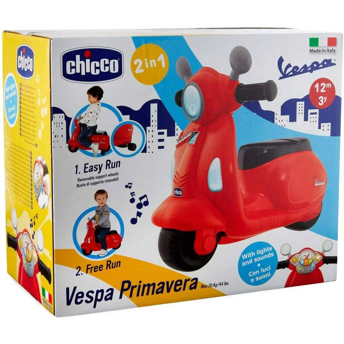 CHICCO GIOCO VESPA PRIMAVERA ROSSA