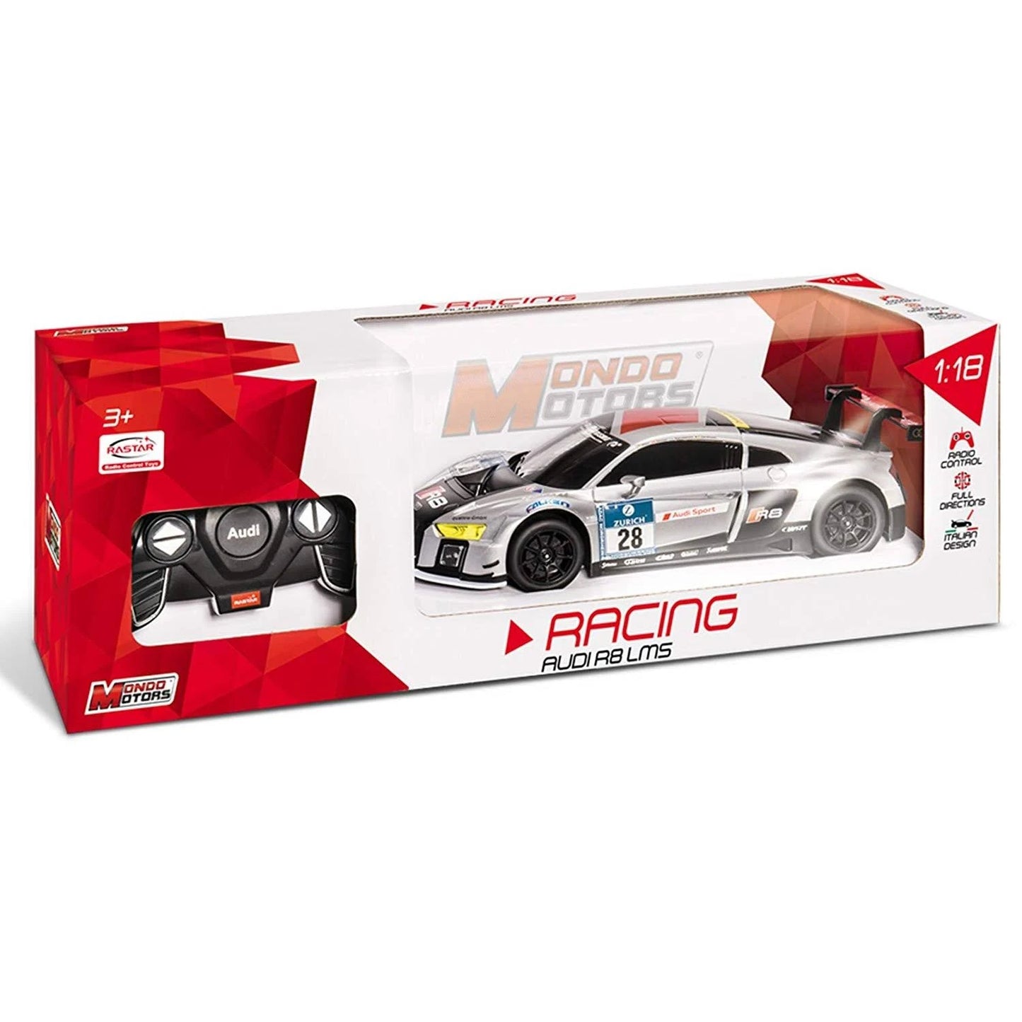 AUDI R8 LMS RADIO COMANDATA ART.63386