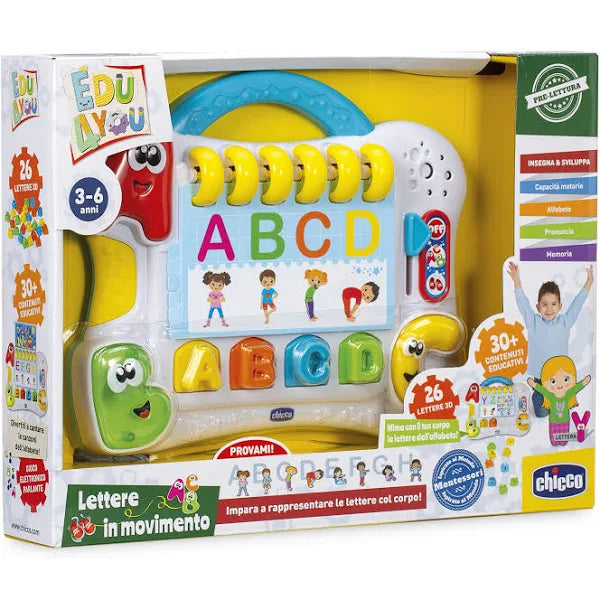 CHICCO GIOCO LETTERE IN MOVIMENTO