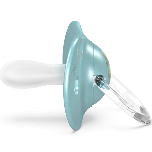 SUAVINEX SUCCHIETTO GOLD SILICONE 6-18M SX PRO AZZURRO