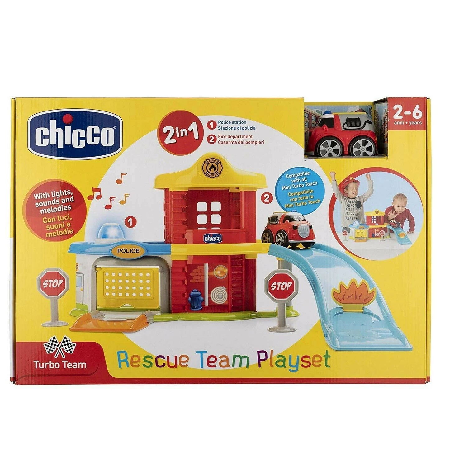CHICCO GIOCO RESCUE TEAM PLAYSET