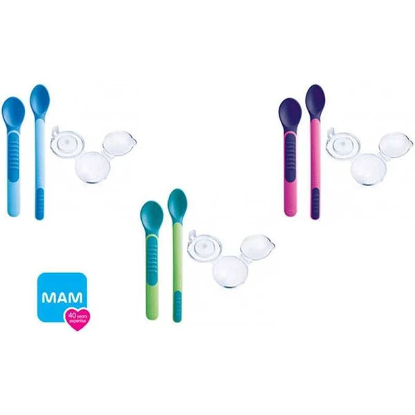 MAM POSATE HEAT SENSITIVE SPOONS & COVER MASCHIO