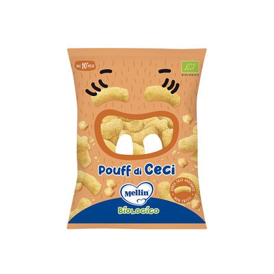 MELLIN SNACK BIO POUFF DI CECI 20GR