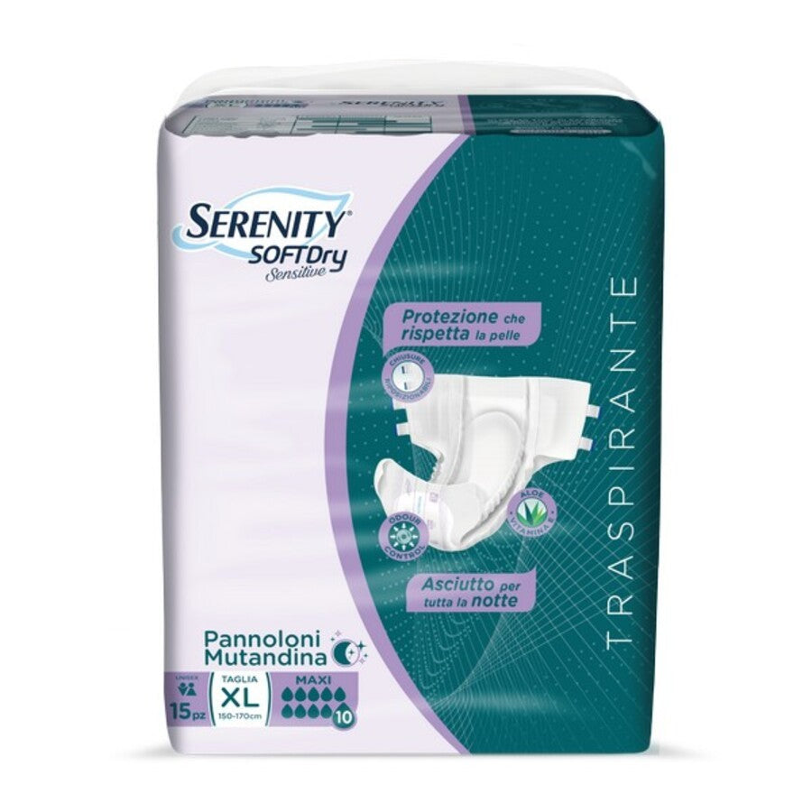 SERENITY PANNOLONE MUTANDINA SENSITIVE MAXI TG.XL 4P