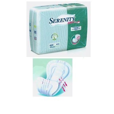 SERENITY PANN.SAGOMATO SOFTDRY SUPER PZ.30 C/ALOE
