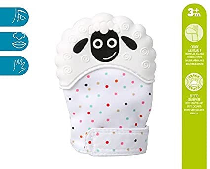 KIOKIDS GUANTO MASSAGGIAGENGIVE PECORA