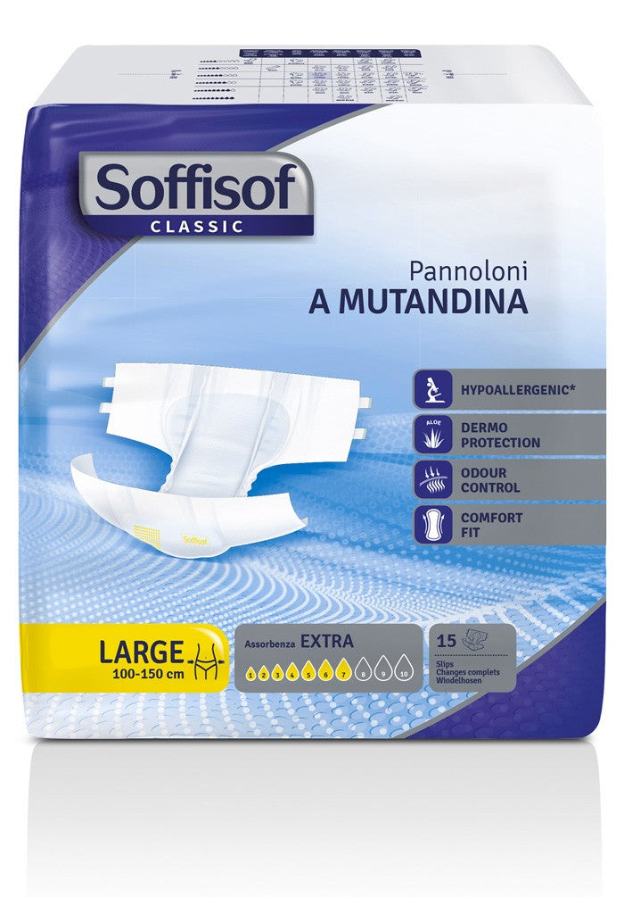 SOFFISOF PANNOLONE CLASSIC EXTRA TG.L PZ.15
