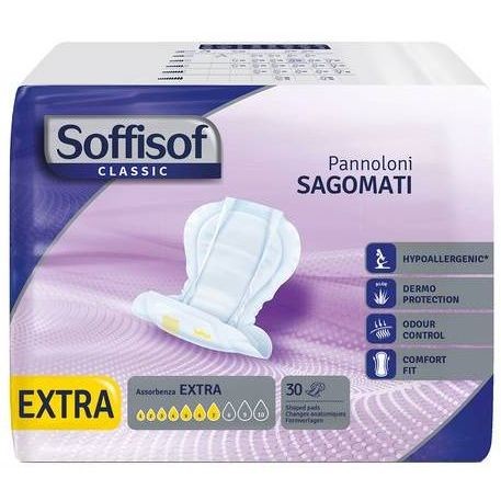 SOFFISOF PANNOLONE SAGOMATO CLASSIC EXTRA PZ.30