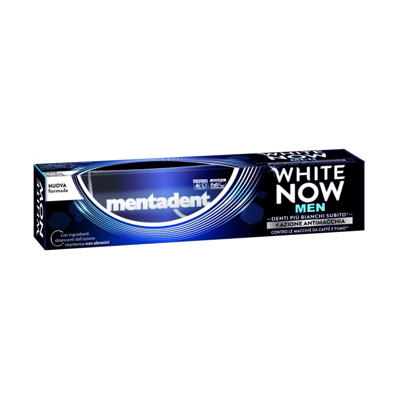 MENTADENT WHITE NOW MEN DENTIFRICIO 75ML