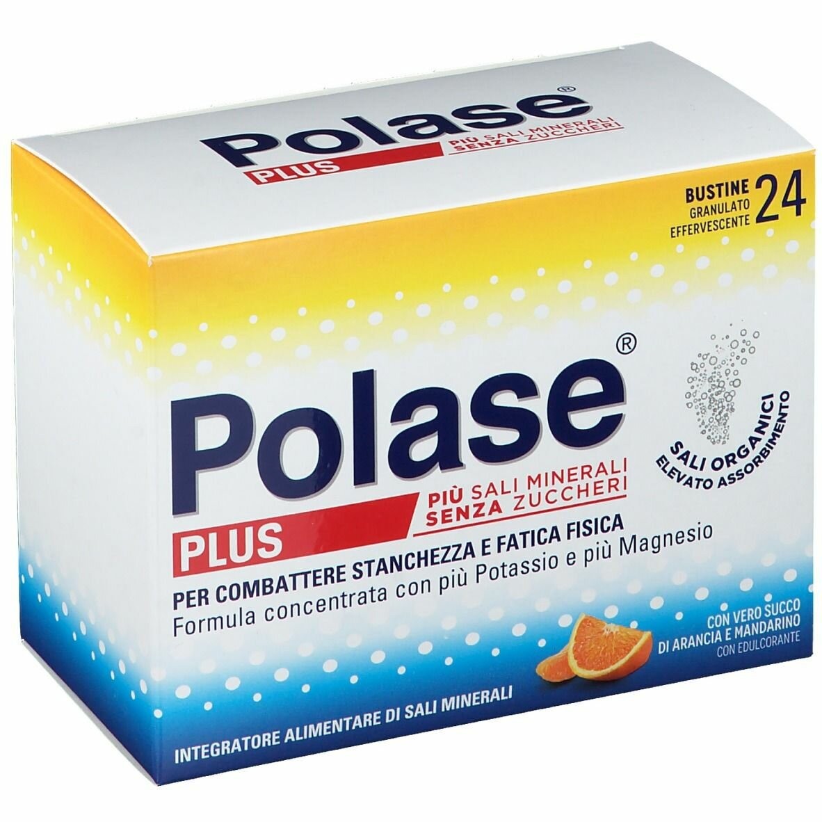POLASE PLUS ARANCIA 24 BUSTINE INTEGRATORE ALIMENTARE
