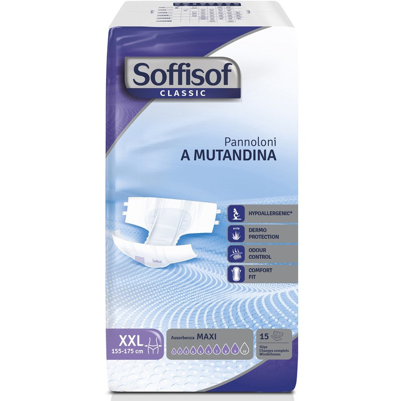 SOFFISOF PANNOLONE MUTANDINA CLASSIC MAXI TG.XXL PZ.15