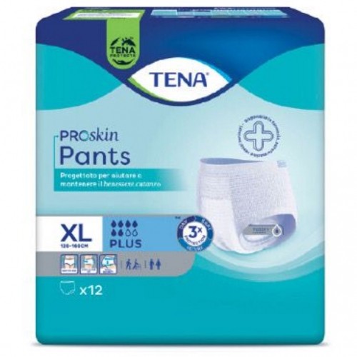 TENA PANTS PLUS TG.XL 12PZ