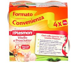 PLASMON VITELLO PROSCIUTTO 80GR 4PZ