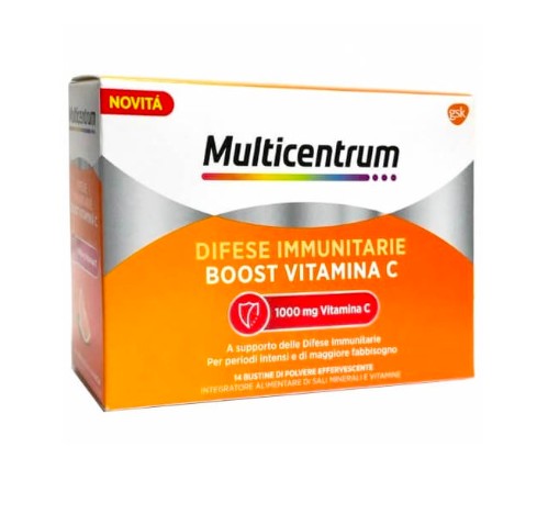MULTICENTRUM DIFESE BOOST VITAMINA C 14 BUSTINE