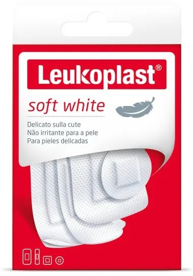 LEUKOPLAST SOFT WHITE CEROTTI ASSORTITI 40PZ