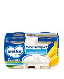 MELLIN MERENDA BANANA YOGURT 120GR 2PZ