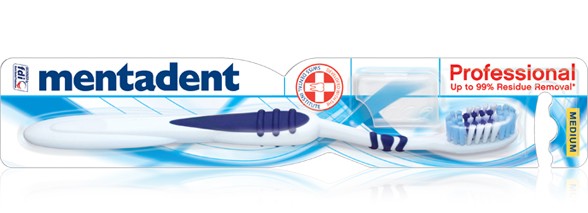MENTADENT PROFESSIONAL SPAZZOLINO MEDIUM