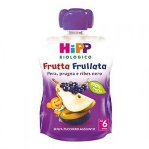 HIPP FRUTTA FRULLATA PERA PRUGNA E RIBES NERO 90GR