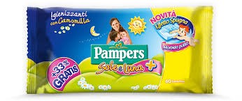 PAMPERS SALVIETTINE SOLE E LUNA 60 PZ IGIENIZZANTI