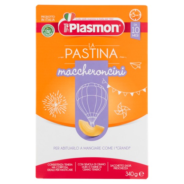 PLASMON MACCHERONCINI 340GR