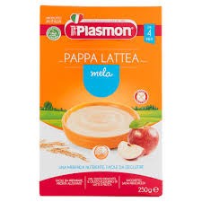 PLASMON PAPPA LATTEA MELA 250GR