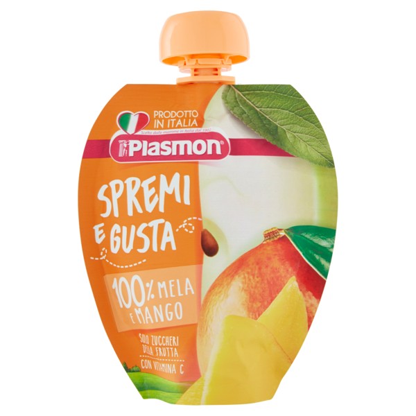 PLASMON SPREMI E GUSTA MELA/MANGO 100GR