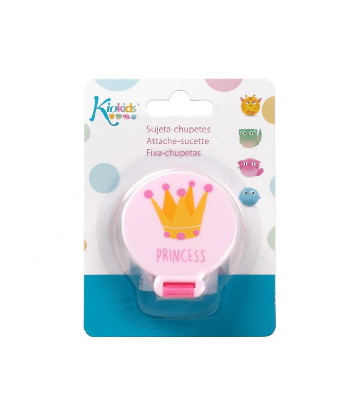 KIOKIDS CLIP SALVASUCCHIETTO ROSA PRINCESS