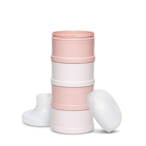 SUAVINEX DOSATORE PER LATTE IN POLVERE BIANCO E ROSA