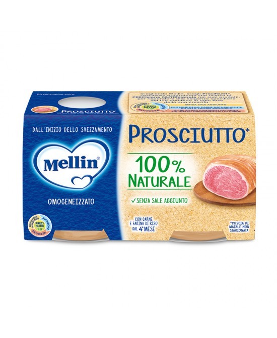 MELLIN PROSCIUTTO 2PZ 120GR OMOGENEIZZATO