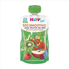 HIPP SMOOTHIE MELA E UVA CON KIWI E LAMPONE 120ML