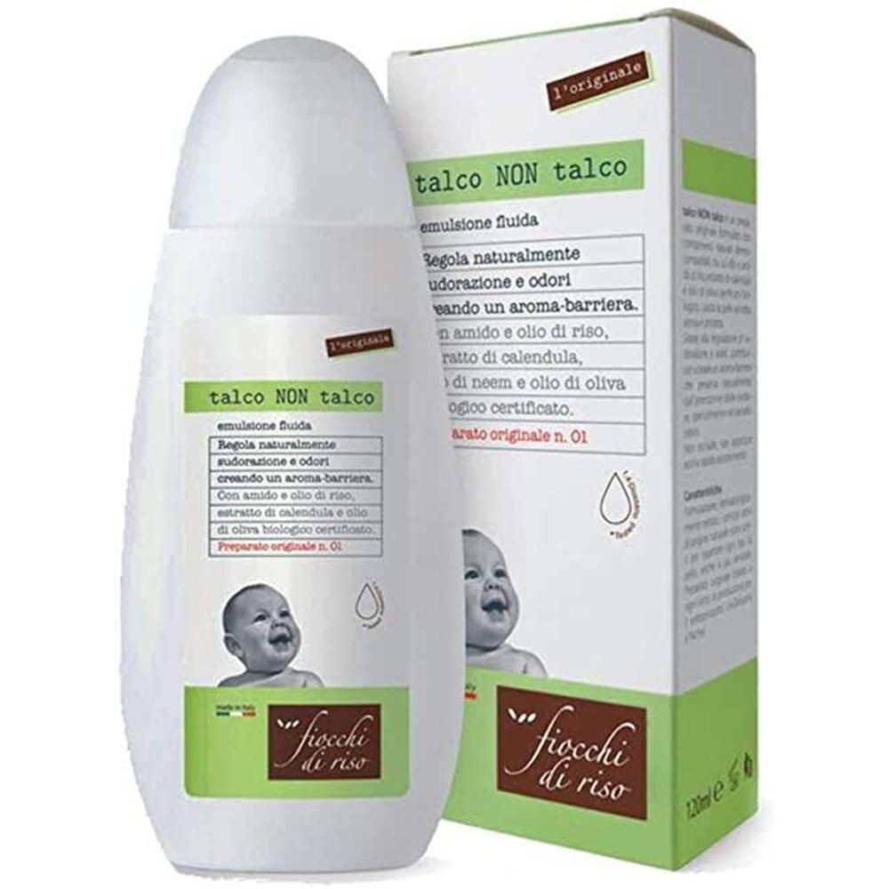 FIOCCHI DI RISO EMULSIONE FLUIDA 120ML TALCO N/TALCO 95100