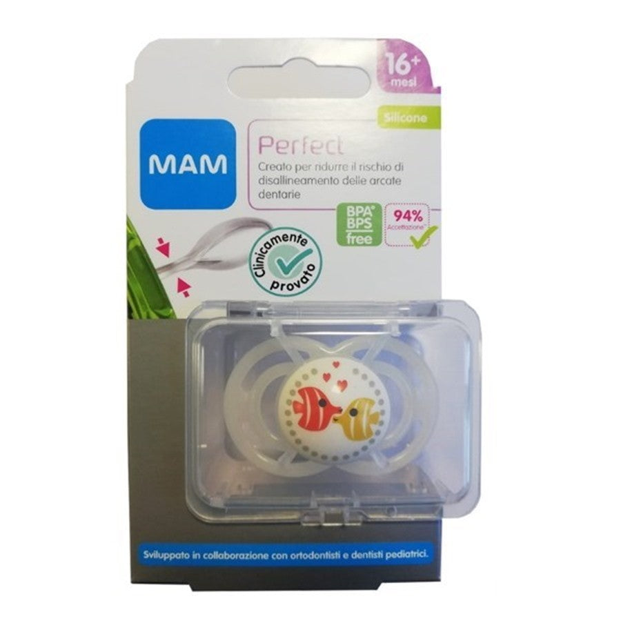 MAM SUCCHIETTO PERFECT 16M+ SILICONE NEUTRO