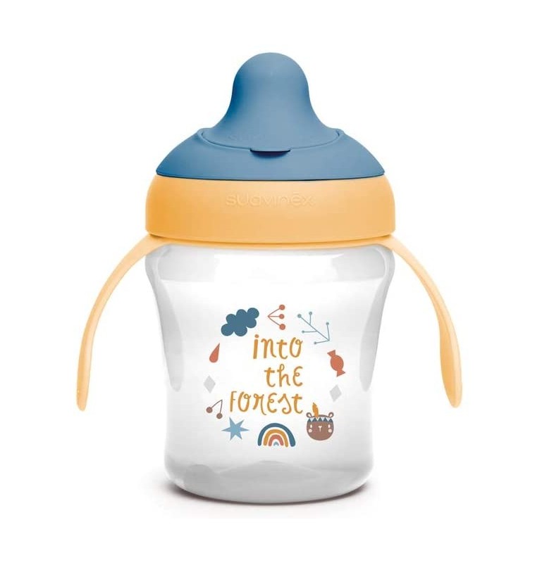 SUAVINEX TAZZA ANTIGOCCIA 6M+ FOREST GIALLO