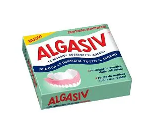 ALGASIV CUSCINETTI ADESIVI x DENTIERA SUPERIORE 15PZ