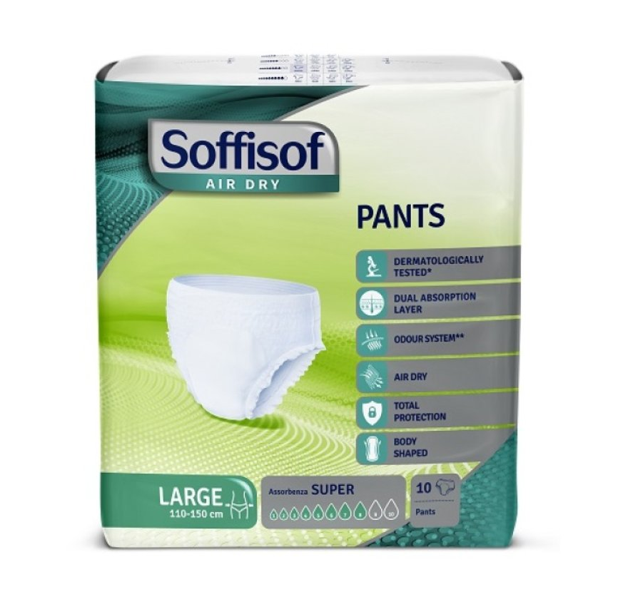 SOFFISOF PANTS SUPER TG.L 10 PZ