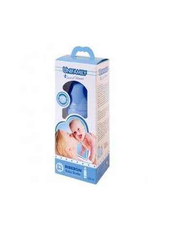 UNIFAMILY BIBERON BOY 225ML CAUCCIU