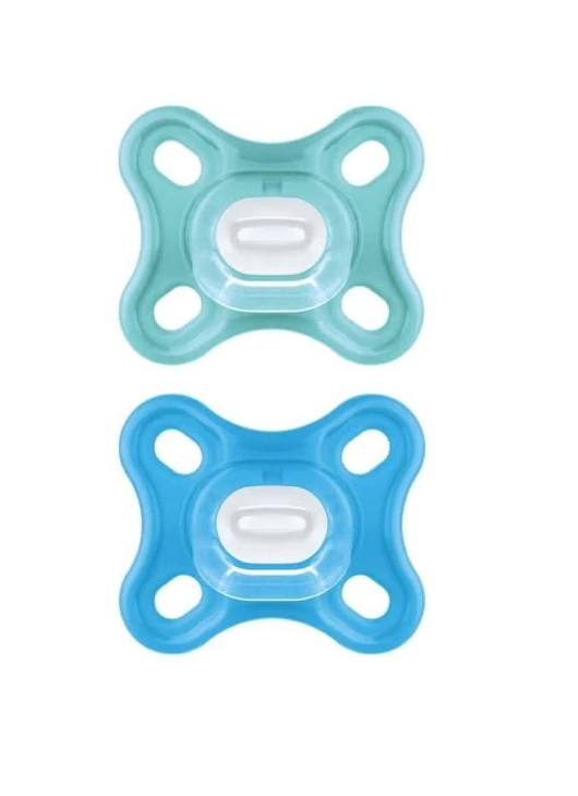MAM SUCCHIETTO COMFORT 0-2M SILICONE MASCHIO 2PZ