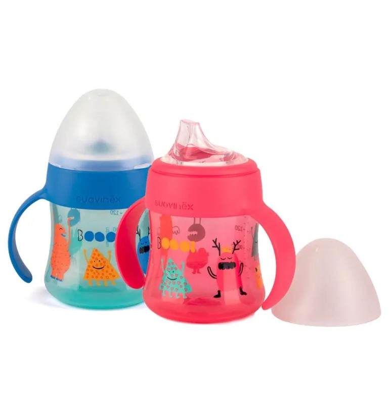 BIBERON FIRST 150ML 4M+ SILICONE BLU SUAVINEX