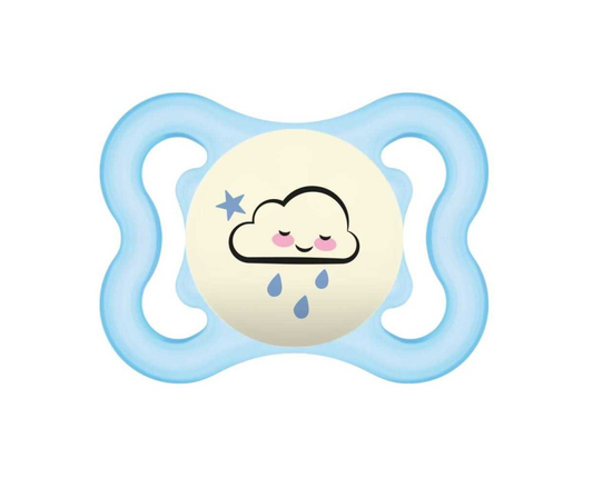 MAM SUCCHIETTO SUPREME NIGHT 2-6MESI SILICONE MASCHIO