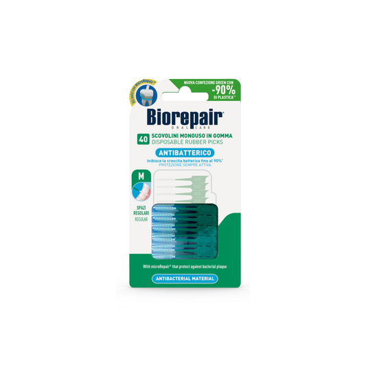 BIOREPAIR SCOVOLINI MONOUSO IN GOMMA MIS.M 40PZ