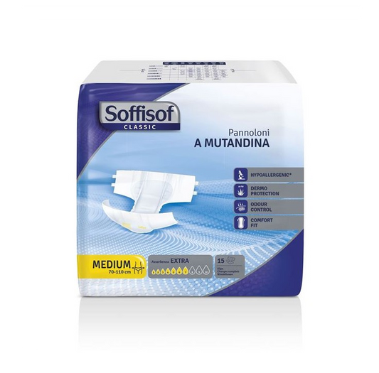 SOFFISOF PANNOLONE CLASSIC EXTRA TG.M PZ.15