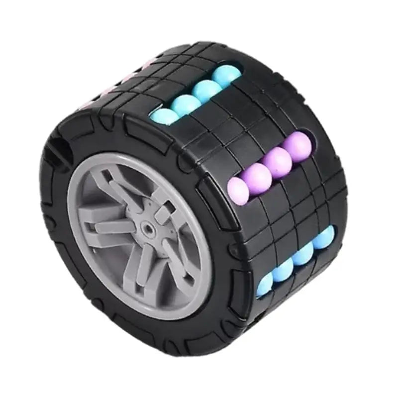 Cubo cilindro 3D Fagiolo magico Giroscopio puzzle scorrevoli Antistress