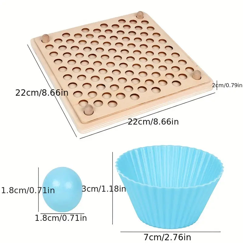 Puzzle, Perline e Allenamento Educativo Precoce Giocattoli Didattici Montessori