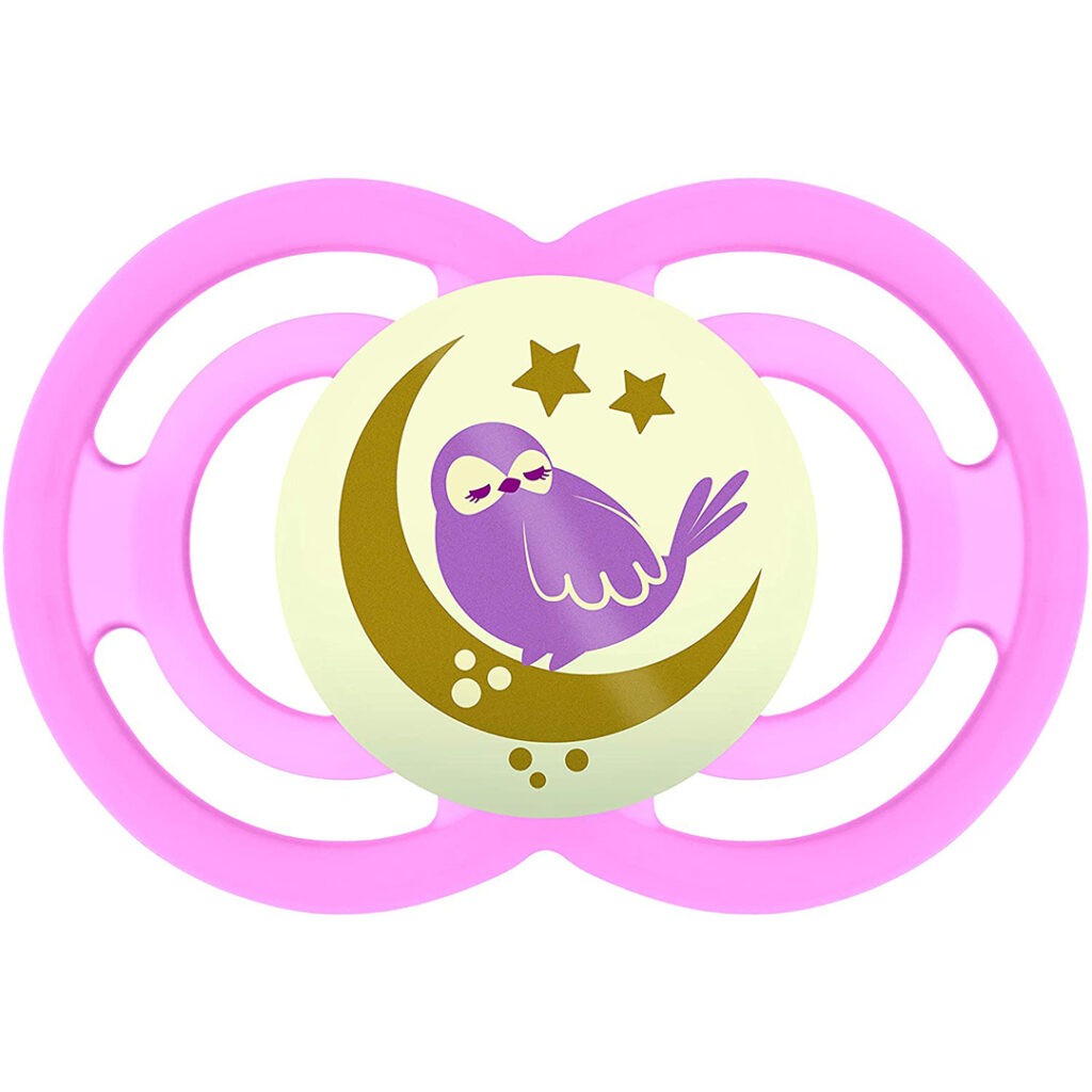 MAM SUCCHIETTO PERFECT NIGHT 6M+ SILICONE ROSA