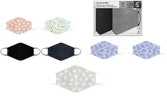 SUAVINEX MASCHERINE IGIENICHE RIUTILIZZABILI 2PZ